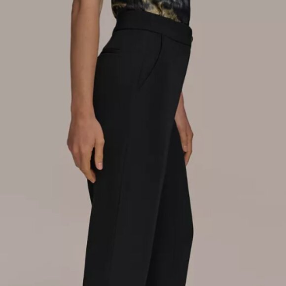 Donna Karan New York Black Slim-Leg Ankle Pants in Size 6 Regular - Picture 7 of 13